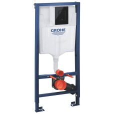 Інсталяція для унітаза Grohe Rapid SL 39940000 3в1 з клавішею Skate Cosmopolitan чорний глянець