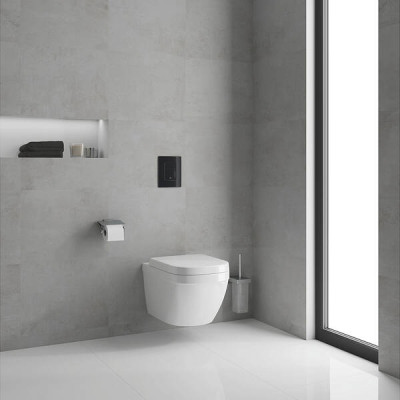 Інсталяція для унітаза Grohe Rapid SL 39940000 3в1 з клавішею Skate Cosmopolitan чорний глянець Інсталяція для унітаза Grohe Rapid SL 39940000 3в1 з клавішею Skate Cosmopolitan чорний глянець