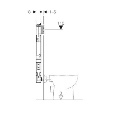 Бачок прихованого монтажу Geberit Sigma 109.791.00.1 Бачок прихованого монтажу Geberit Sigma 109.791.00.1