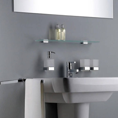 Склянка Emco Loft 0520 001 00 з тримачем, хром
