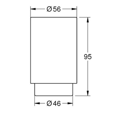 Склянка Grohe Selection 41029000 Склянка Grohe Selection 41029000
