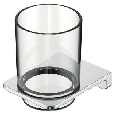 Склянка Devit Do It 4030120C з тримачем, хром