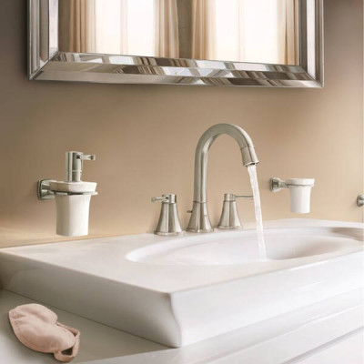 Склянка Grohe Grandera 40626000 з тримачем Склянка Grohe Grandera 40626000 з тримачем
