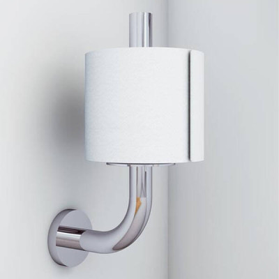 Тримач для туалетного паперу Grohe Essentials 40385001 без кришки хром Тримач для туалетного паперу Grohe Essentials 40385001 без кришки хром