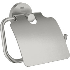 Тримач для туалетного паперу Grohe Essentials 40367DC1 з кришкою, суперсталь