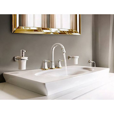 Тримач для туалетного паперу Grohe Grandera 40625000 без кришки хром Тримач для туалетного паперу Grohe Grandera 40625000 без кришки хром