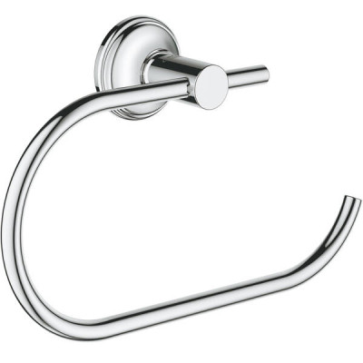Тримач для туалетного паперу Grohe Essentials Authentic 40657001 без кришки, хром