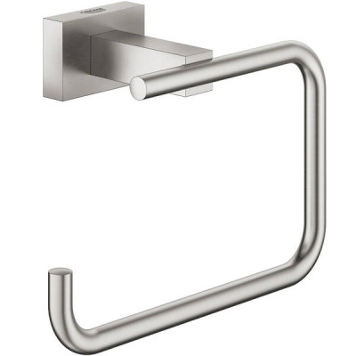 Тримач для туалетного паперу Grohe Essentials Cube 40507DC1 без кришки, суперсталь