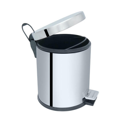 Відро для сміття Lidz Oreo 0105 5 л LDORE0105CRM22254 Chrome Відро для сміття Lidz Oreo 0105 5 л LDORE0105CRM22254 Chrome