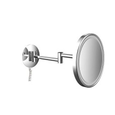 Косметичне дзеркало Emco 1094 060 13 з LED підсвіткою трикратне збільшення