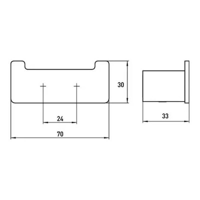 Набір аксесуарів Emco Loft 0598 001 00 чорний матовий