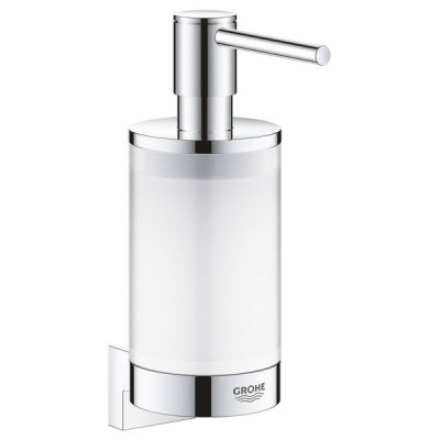 Тримач для склянки / дозатора рідкого мила Grohe Essentials 41027000 хром Тримач для склянки / дозатора рідкого мила Grohe Essentials 41027000 хром