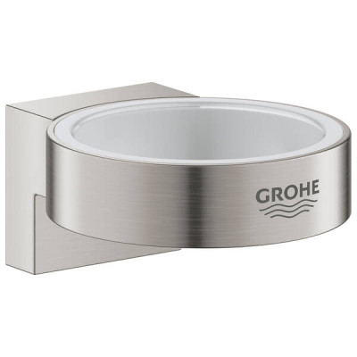 Тримач для склянки / дозатора рідкого мила Grohe Essentials 41027DC0 суперсталь