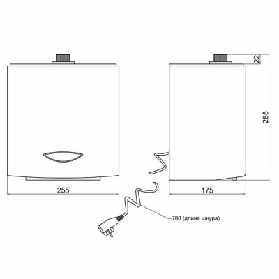 Дезинфектор Qtap Pohodli 220V бесконтактный QDZ2000WP White (Dezinfektor) Дезинфектор Qtap Pohodli 220V бесконтактный QDZ2000WP White (Dezinfektor)