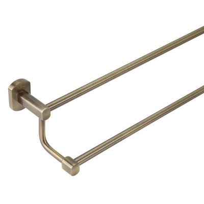 Тримач для рушника Qtap Liberty подвійний 605 мм QTLIBANT1148 Antic Bronze Тримач для рушника Qtap Liberty подвійний 605 мм QTLIBANT1148 Antic Bronze