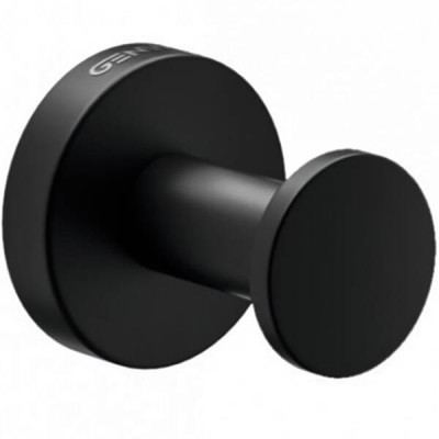 Гачок GENWEC Nimbus GW05 70 04 03 одинарний, чорний матовий