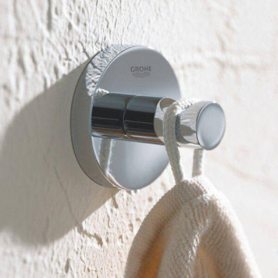 Гачок Grohe Essentials 40364001 одинарний хром Гачок Grohe Essentials 40364001 одинарний хром