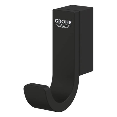 Гачок Grohe Selection 41216KF0 одинарний чорний матовий Гачок Grohe Selection 41216KF0 одинарний чорний матовий