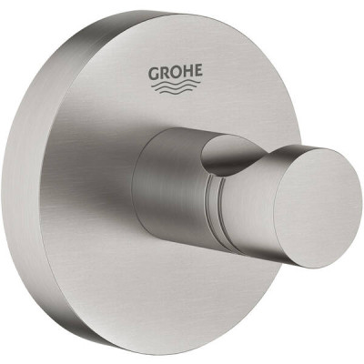 Гачок Grohe Essentials 40364DC1 одинарний суперсталь
