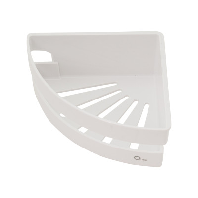 Полиця кутова Qtap Police пластикова QTPL01 White Полиця кутова Qtap Police пластикова QTPL01 White