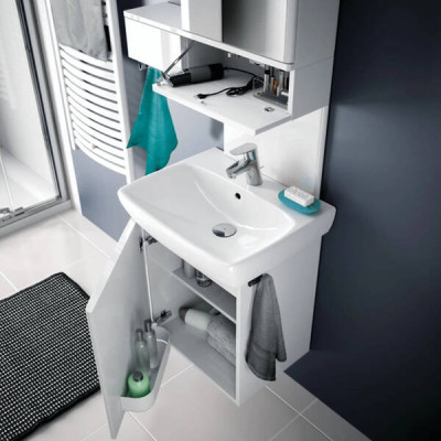Раковина Geberit Selnova Comfort 500.302.01.1 55см для людей з обмеженими фізичними можливостями Раковина Geberit Selnova Comfort 500.302.01.1 55см для людей з обмеженими фізичними можливостями