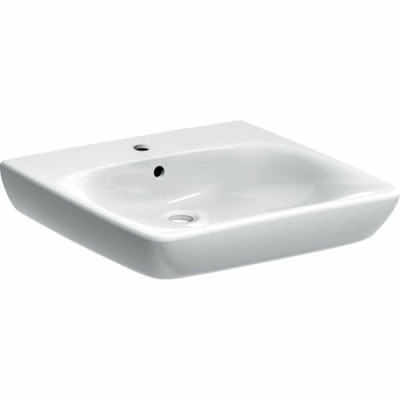 Раковина Geberit Selnova Comfort 500.302.01.1 55см для людей з обмеженими фізичними можливостями