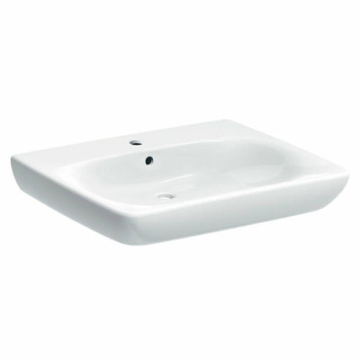 Раковина Geberit Selnova Comfort 501.463.00.7 65 см для людей з обмеженими фізичними можливостями
