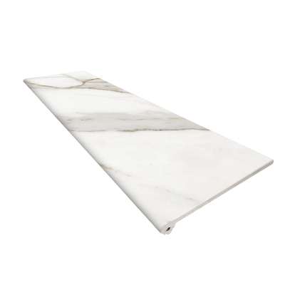 Ступень Exagres Marbles Peldano Fior. Calacata 33x120 см