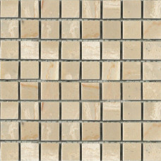 Мозаика Mozaico De Lux Stone C-Mos Travertine Luana Pol 1,5х1,5 см