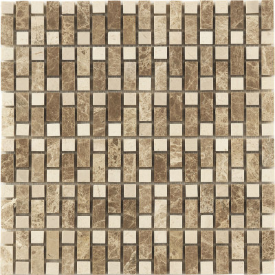 Мозаика Mozaico De Lux Cl-Mos PMST34 Beige Stripe 30x30 см