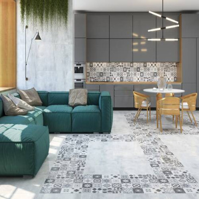 Керамогранит Megagres Bronx Silver 60x60 см
