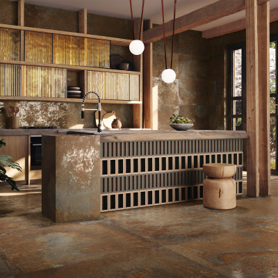 Керамограніт Ape Ceramica Nox Corten Lap Rect 60x120 см Керамограніт Ape Ceramica Nox Corten Lap Rect 60x120 см