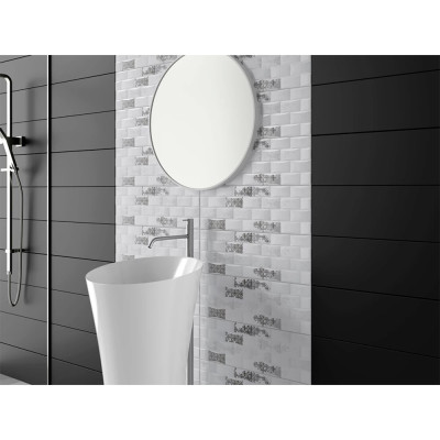 Плитка Cersanit Indira White Satin 20x60 см Плитка Cersanit Indira White Satin 20x60 см