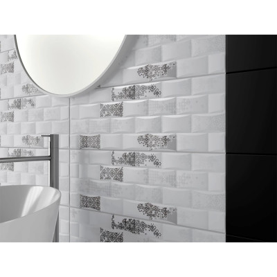 Плитка Cersanit Indira White Satin 20x60 см Плитка Cersanit Indira White Satin 20x60 см