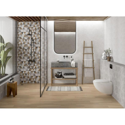Плитка Cersanit Denize Light Grey 20x60 см Плитка Cersanit Denize Light Grey 20x60 см
