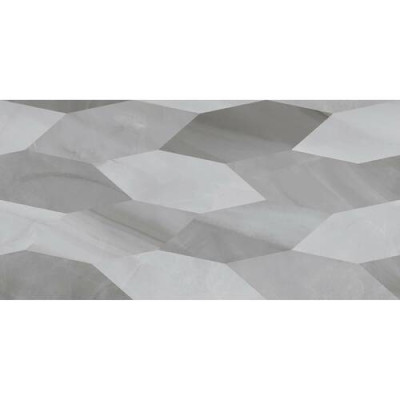 Плитка Golden Tile Lazurro Leaves Серый 3L2251 30x60 см