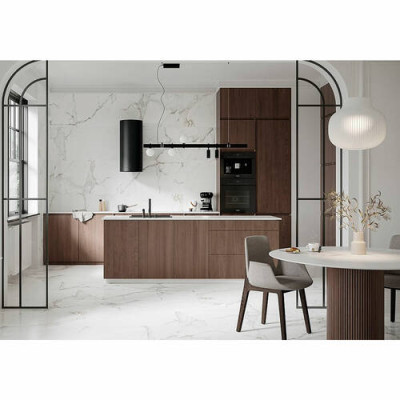 Керамограніт Opoczno Pl+ Calacatta Monet White Satin Rect 59,8х119,8 см Керамограніт Opoczno Pl+ Calacatta Monet White Satin Rect 59,8х119,8 см