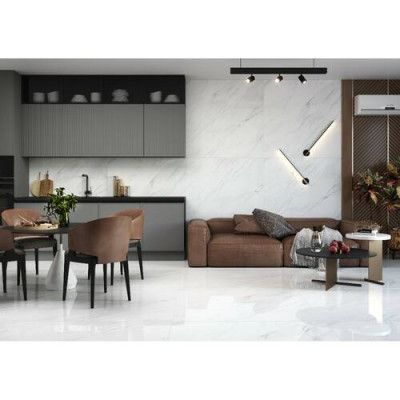 Керамограніт Almera Ceramica-2 Carrara Classico 120x120 см Керамограніт Almera Ceramica-2 Carrara Classico 120x120 см
