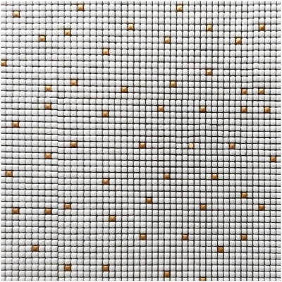 Мозаика Mozaico De Lux V-Mos VJB-152 White+Gold 30х30 см