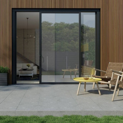 Керамограніт Cersanit Febe Dark Grey 42x42 см Керамограніт Cersanit Febe Dark Grey 42x42 см