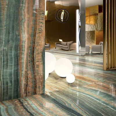 Керамограніт Florim Group 778825 Eccentric Luxe Mint Glo 6mm R 120x280 см Керамограніт Florim Group 778825 Eccentric Luxe Mint Glo 6mm R 120x280 см