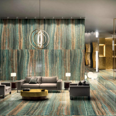 Керамограніт Florim Group 778825 Eccentric Luxe Mint Glo 6mm R 120x280 см Керамограніт Florim Group 778825 Eccentric Luxe Mint Glo 6mm R 120x280 см