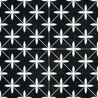 Плитка Ceramica Deseo Pav Poole Black 45x45 см