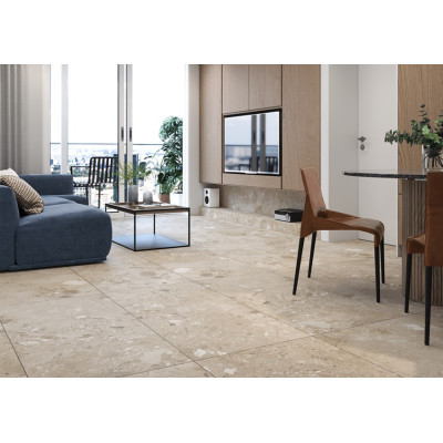 Керамогранит Almera Ceramica (Spain) N.Ura Silk Beige 60x120 см