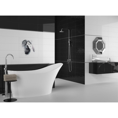 Плитка Cersanit Simple Art White Glossy 20x60 см Плитка Cersanit Simple Art White Glossy 20x60 см