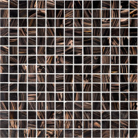 Мозаика Mozaico De Lux K-Mos CBB003 Dark Brown 32,7x32,7 см