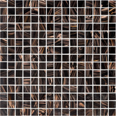 Мозаика Mozaico De Lux K-Mos CBB003 Dark Brown 32,7x32,7 см