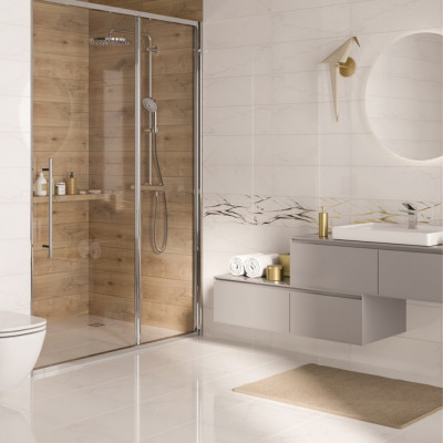 Плитка Cersanit Mariel White Glossy 20x60 см Плитка Cersanit Mariel White Glossy 20x60 см