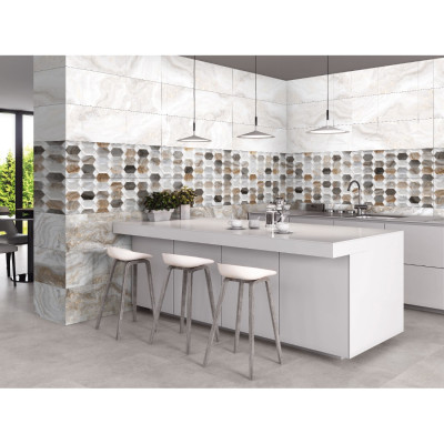 Плитка Ceramica Deseo Arabesque Grey Light 30х90 см Плитка Ceramica Deseo Arabesque Grey Light 30х90 см