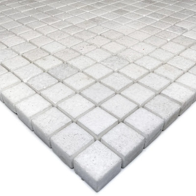 Мозаика Mozaico De Lux Cl-Mos CCLAYRK23005 White Mini Mosaic 30,5х30,5 см
